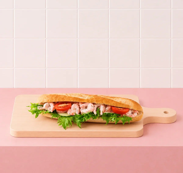 Baguette med skagen
